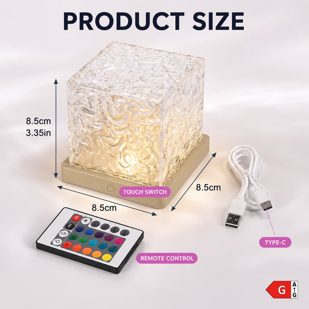Aurora Cube Lamp - 16 Colors